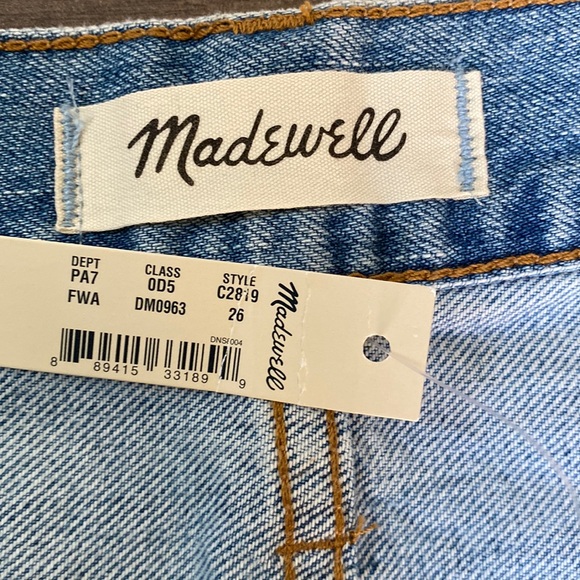 Madewell The Perfect Vintage Jean in Fitzgerald Wash size 26 - Picture 10 of 16